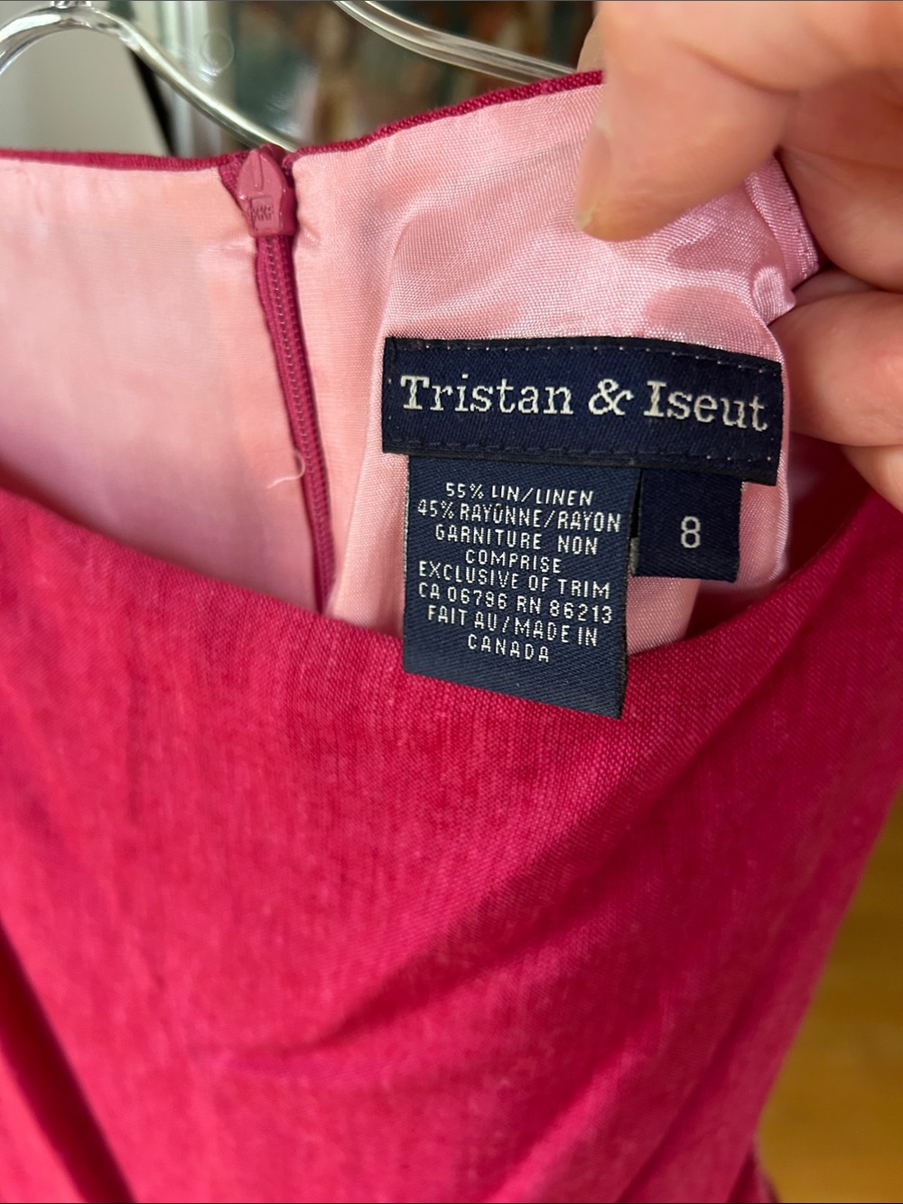 Women's Tailored Pink Blazer and matching dress - Picture 4 of 5